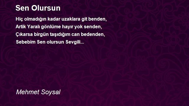 Mehmet Soysal