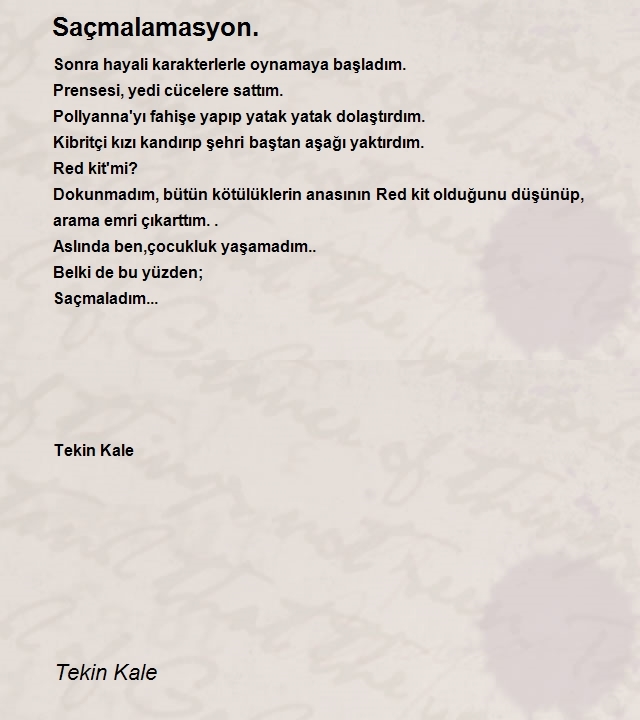 Tekin Kale