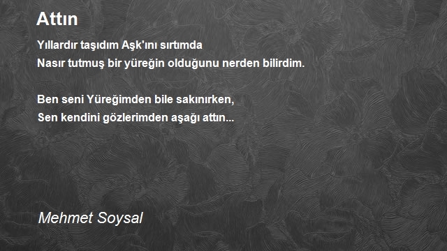 Mehmet Soysal