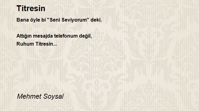 Mehmet Soysal