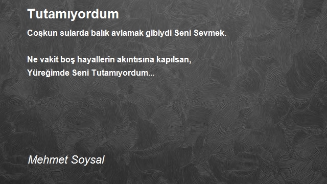 Mehmet Soysal