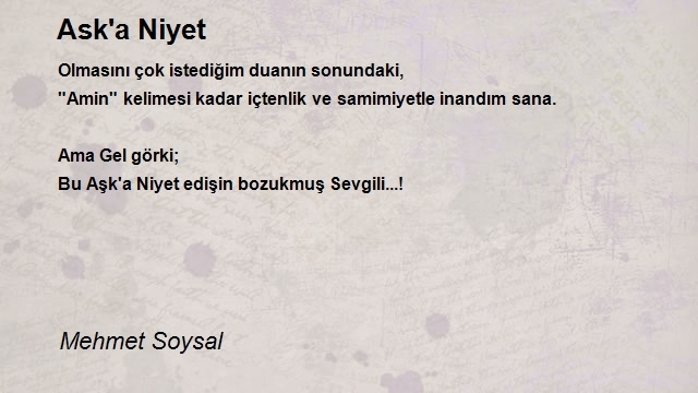 Mehmet Soysal