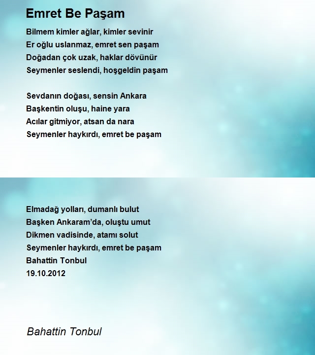 Bahattin Tonbul