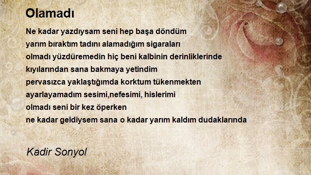 Kadir Sonyol