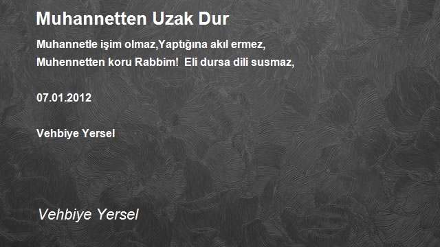 Vehbiye Yersel