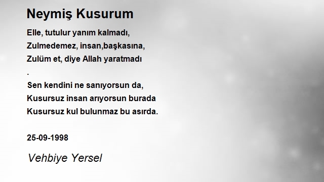 Vehbiye Yersel