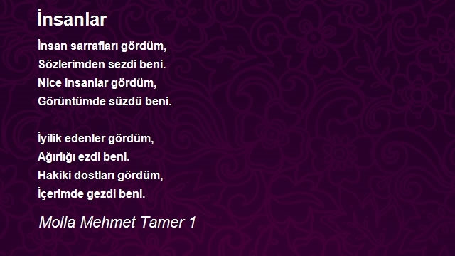 Molla Mehmet Tamer 1