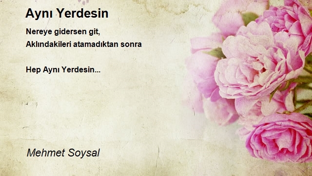 Mehmet Soysal