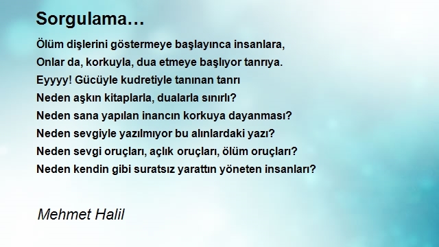 Mehmet Halil