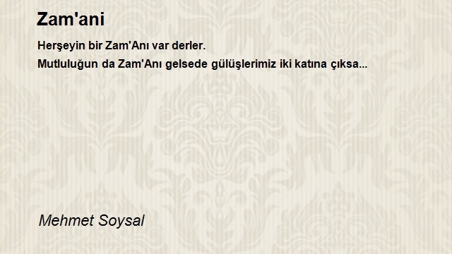 Mehmet Soysal