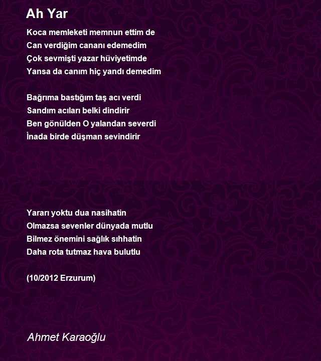 Ahmet Karaoğlu