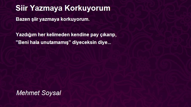 Mehmet Soysal