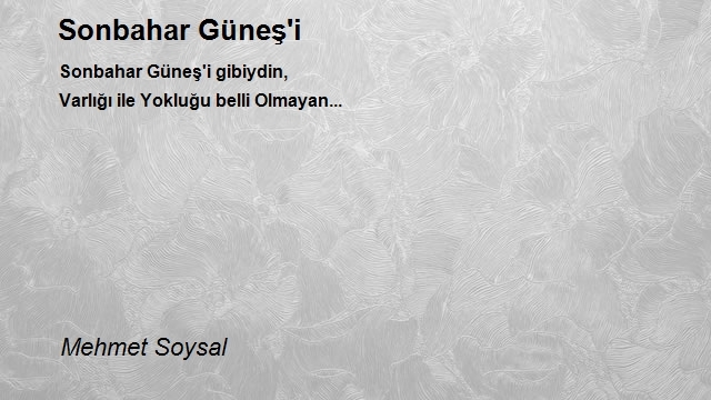 Mehmet Soysal