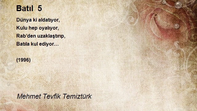 Mehmet Tevfik Temiztürk