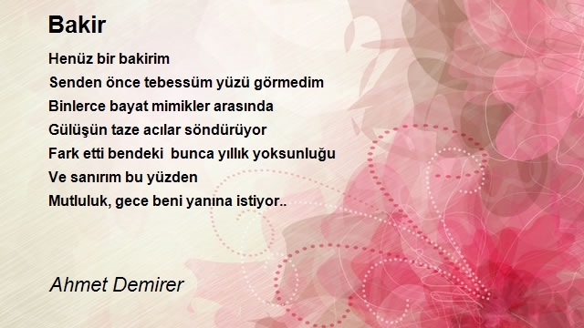 Ahmet Demirer