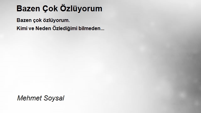 Mehmet Soysal