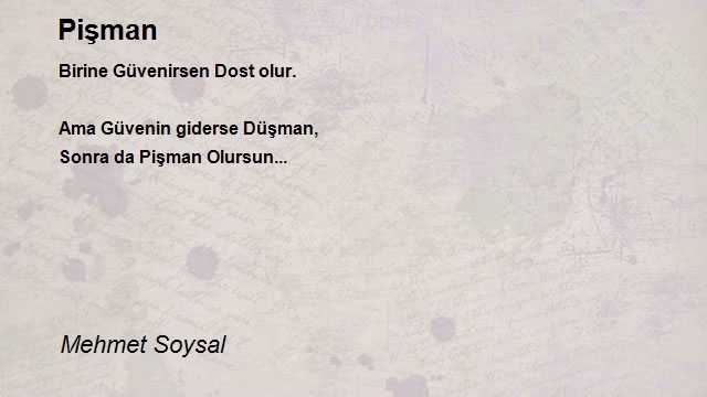 Mehmet Soysal