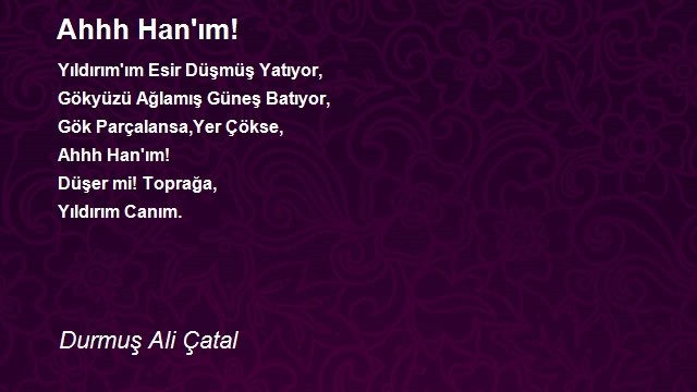 Durmuş Ali Çatal