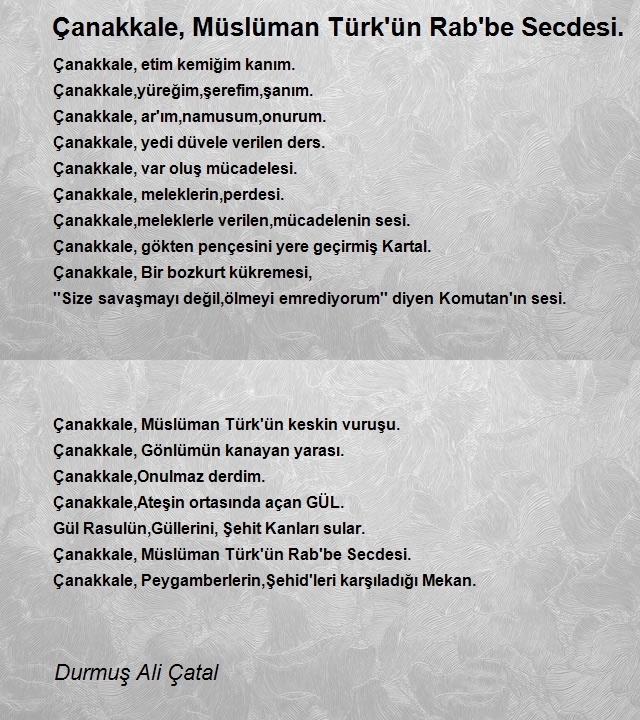 Durmuş Ali Çatal