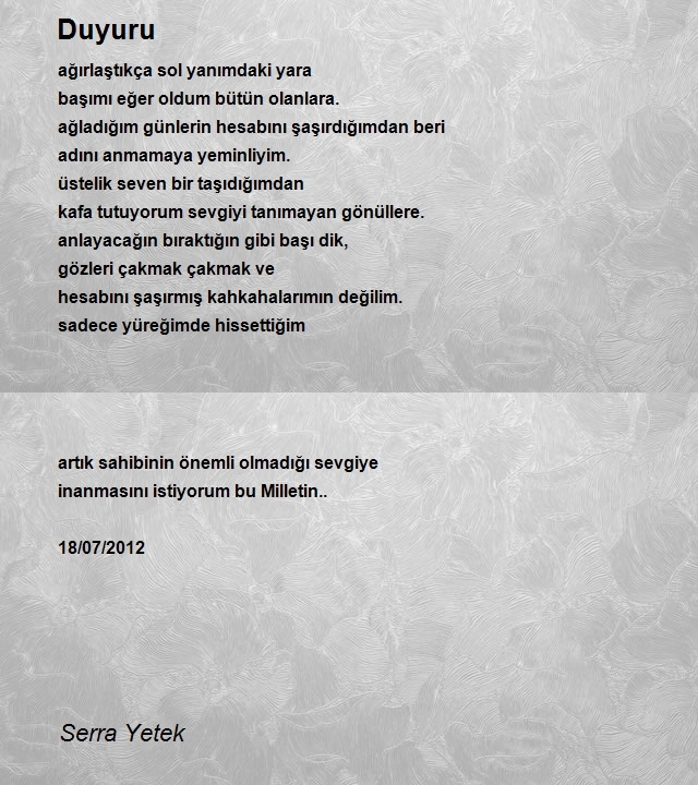 Serra Yetek