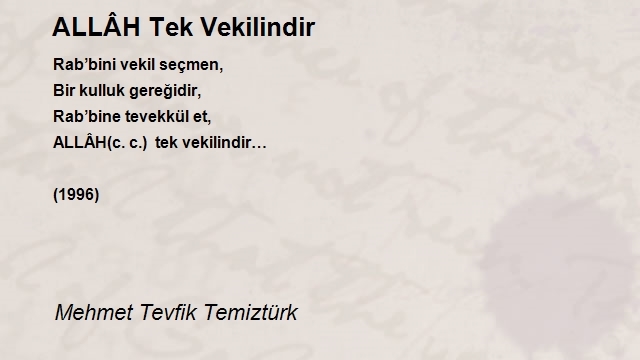 Mehmet Tevfik Temiztürk