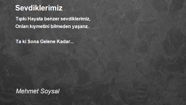 Mehmet Soysal