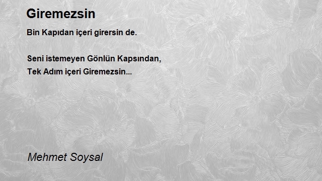 Mehmet Soysal