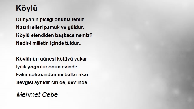 Mehmet Cebe