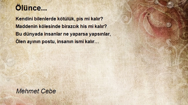 Mehmet Cebe