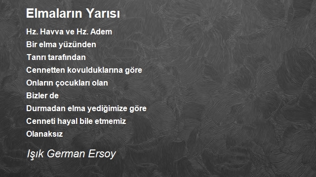 Işık German Ersoy 