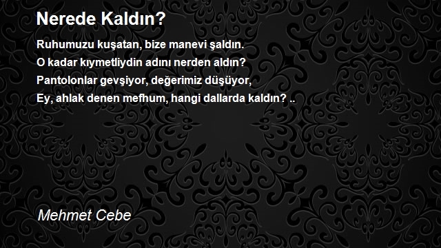 Mehmet Cebe