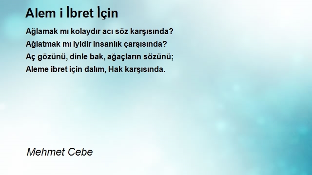 Mehmet Cebe