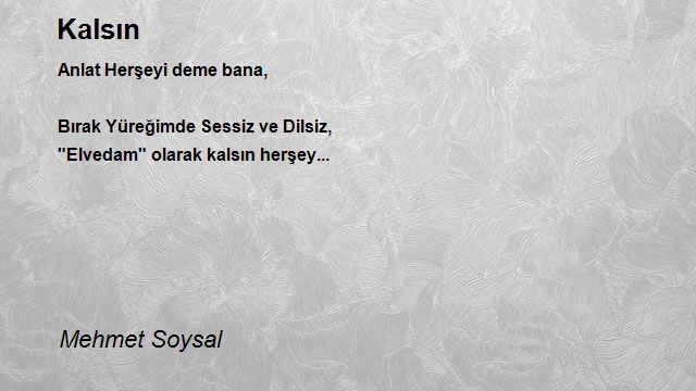 Mehmet Soysal