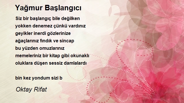 Oktay Rifat