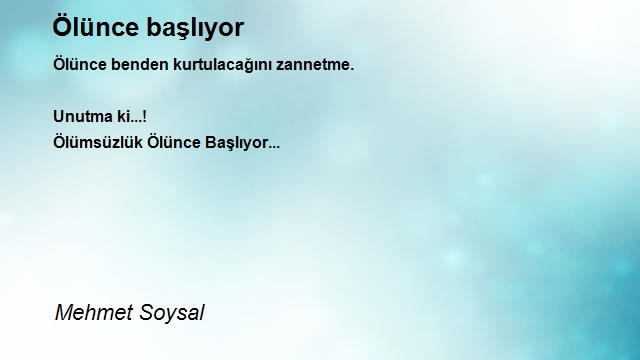 Mehmet Soysal