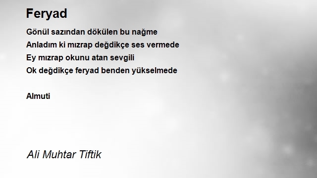 Ali Muhtar Tiftik 