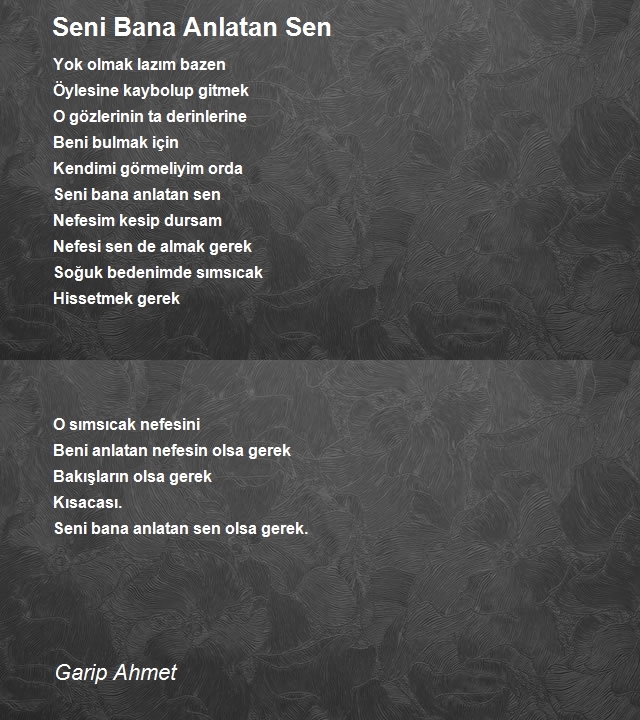 Garip Ahmet