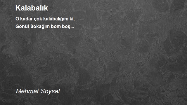 Mehmet Soysal