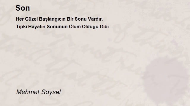 Mehmet Soysal