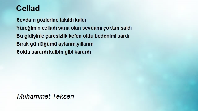 Muhammet Teksen