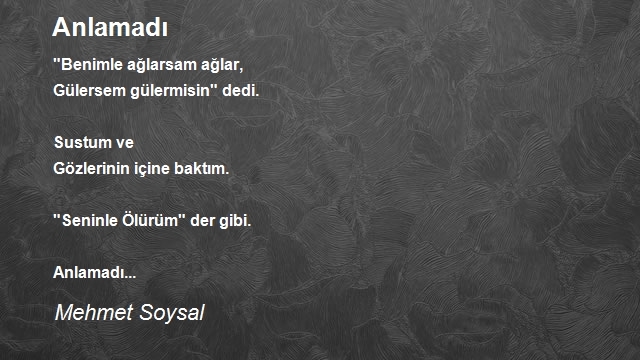 Mehmet Soysal