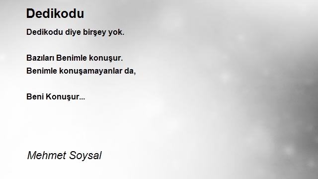 Mehmet Soysal