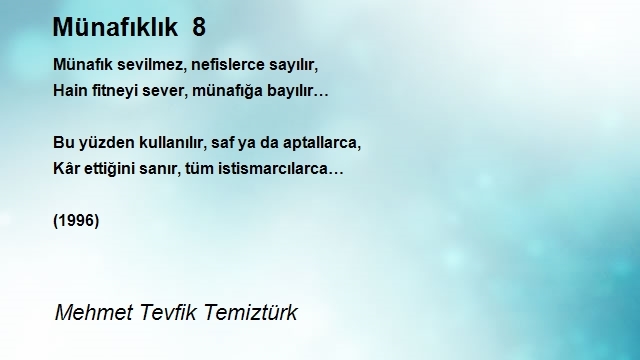 Mehmet Tevfik Temiztürk