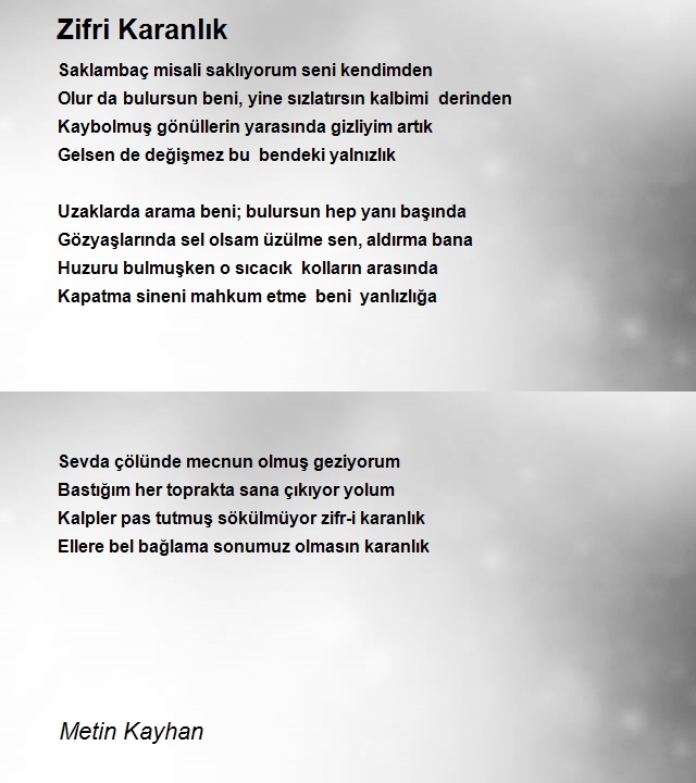 Metin Kayhan