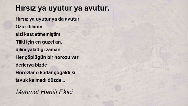 Mehmet Hanifi Ekici