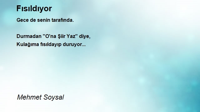 Mehmet Soysal