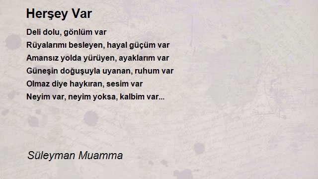 Süleyman Muamma