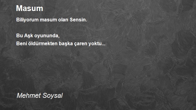 Mehmet Soysal