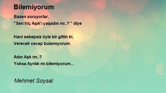 Mehmet Soysal