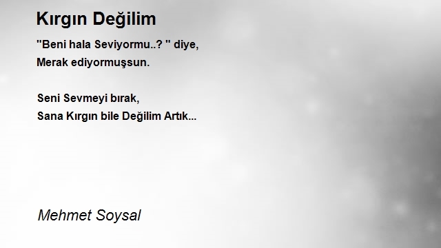 Mehmet Soysal